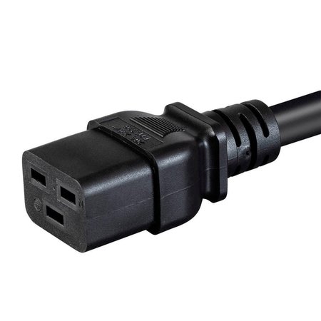 MONOPRICE Heavy Duty Extension Cord - IEC 60320 C20 to IEC 60320 C19_ 12AWG_ 20A 35059